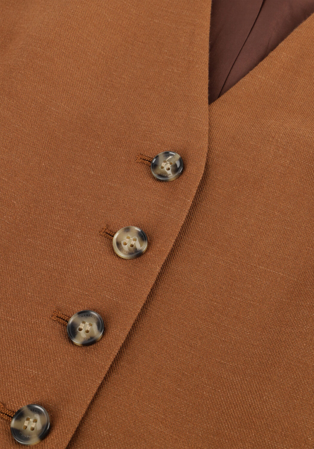 Bruine HERSKIND Gilet DOUBLE UP VEST - large