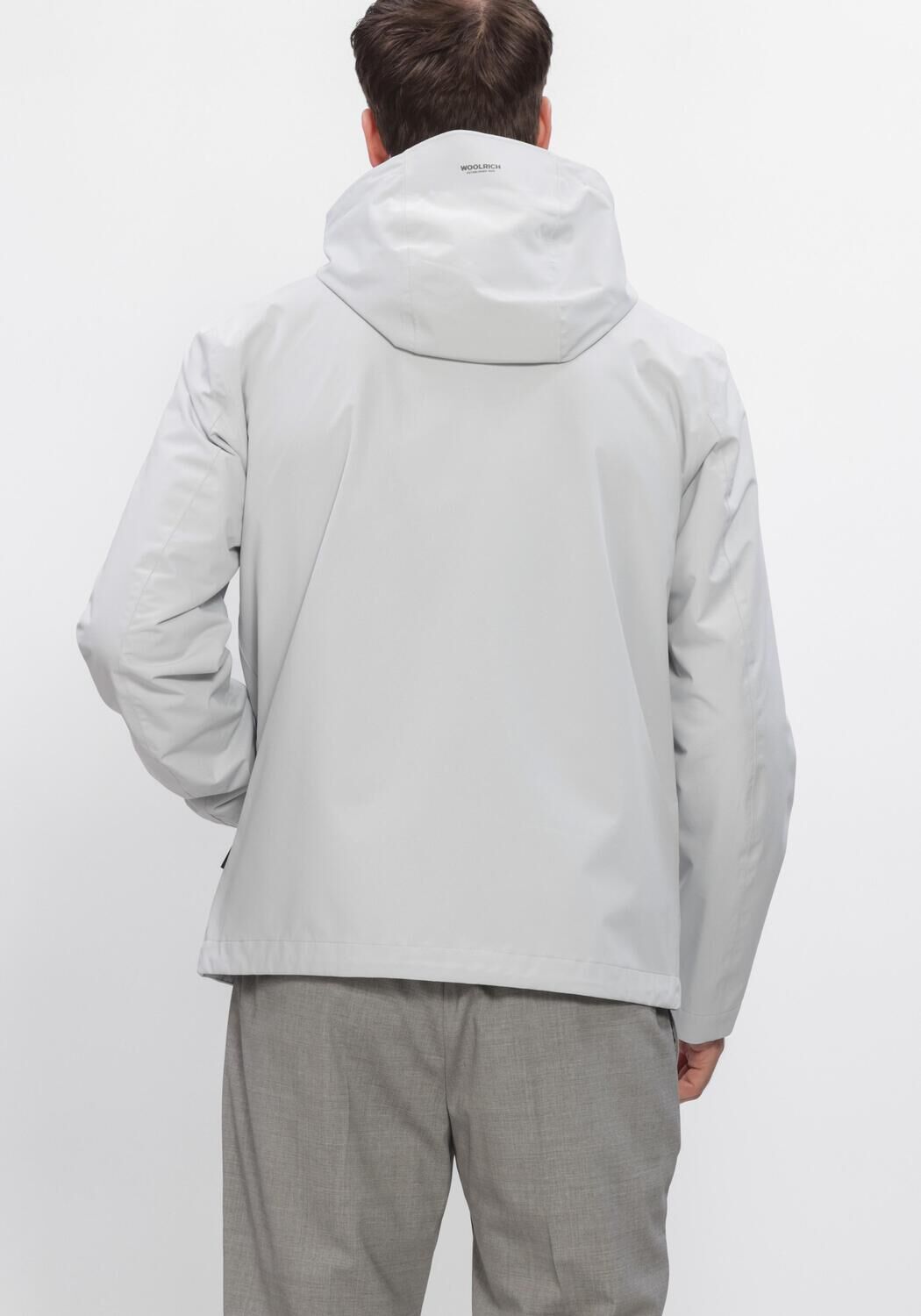 Grijze WOOLRICH Jack TWO LAYERS PACIFIC JACKET - large