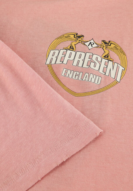 Roze REPRESENT Polo ANGEL BORDER T SHIRT - large