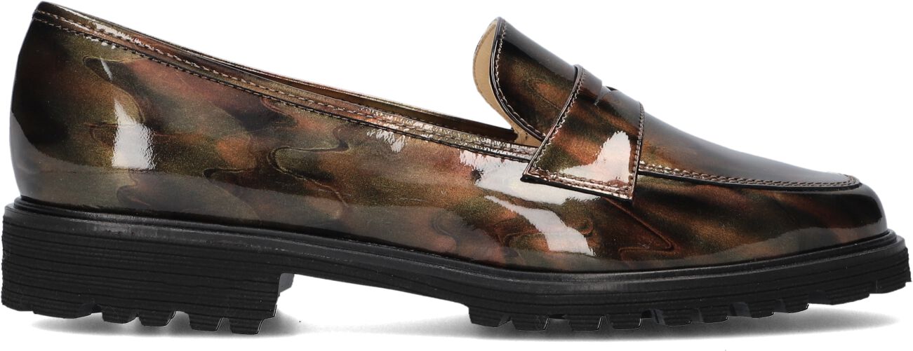 Brunate Instappers
Dames 11085, Maat: 38, Materiaal: Lakleer, Kleur: Bruin