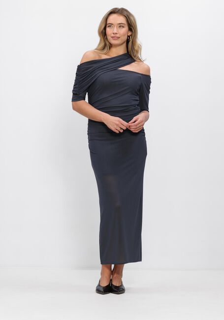 Donkergrijze COPENHAGEN MUSE Maxi jurk CMMEJSE-DRESS - large