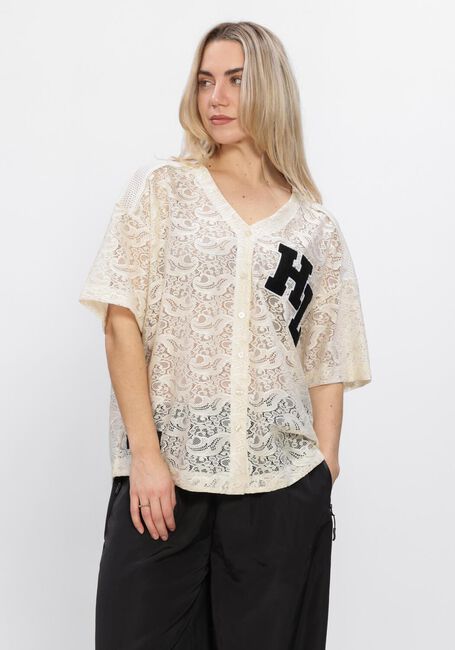 Creme HAUTE L'AMITI&Eacute; Top COURT LACE TEE - large