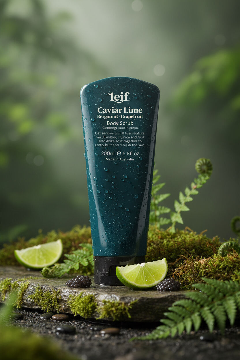 LEIF Lichaamsverzorging CAVIAR LIME BODY SCRUB 200ML - large