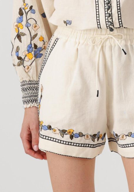 Ecru SCARLETT POPPIES Broeken FRIENDS SHORT - large