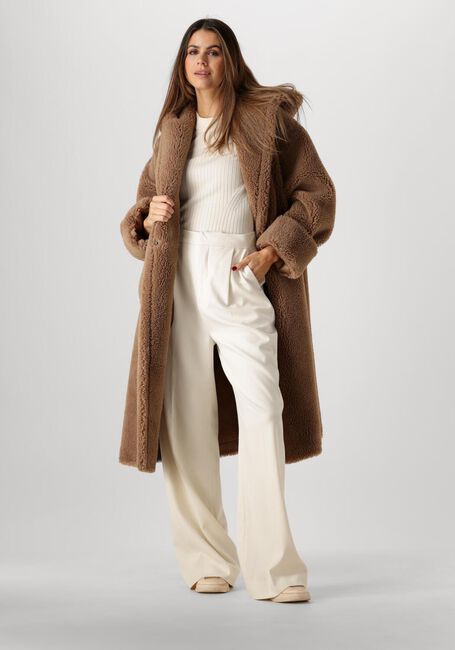 Ecru HERSKIND T-shirt DOOFY KNIT BLOUSE - large