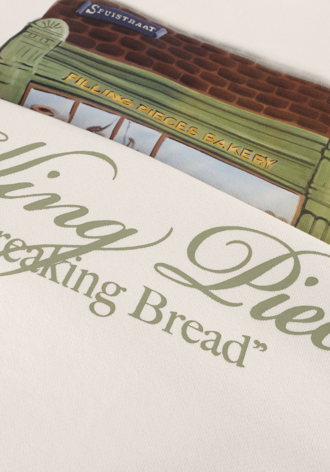 Ecru FILLING PIECES Sweater SWEATSHIRT BAKERY - large