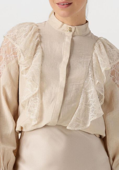 Beige BRUUNS BAZAAR Blouses YONA SHIRT - large