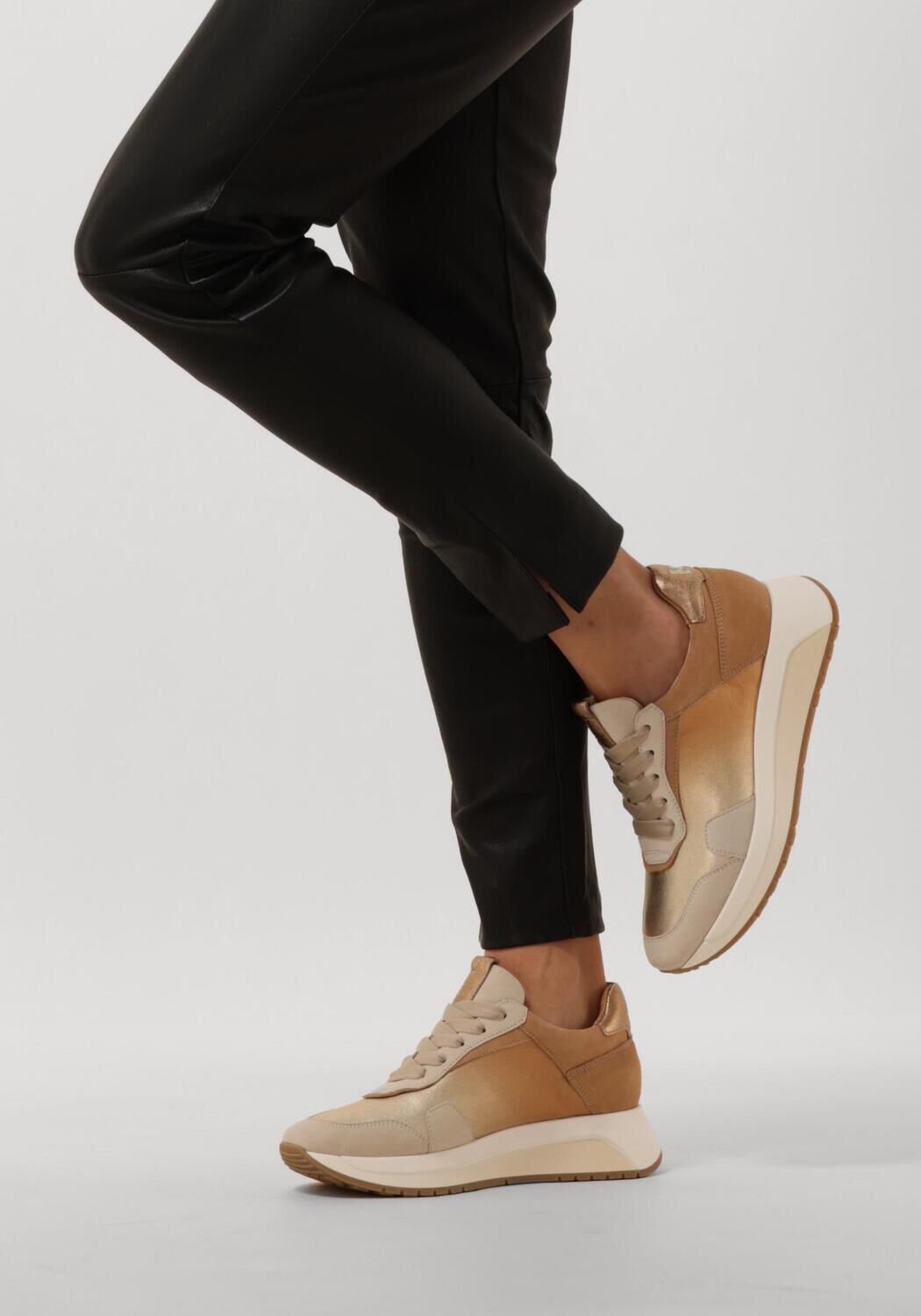 Gouden SOFTWAVES Lage sneakers KISS - large