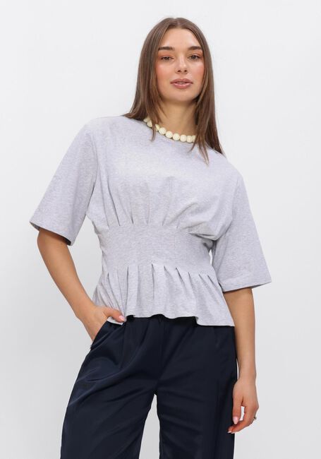 Lichtgrijze GESTUZ Top GZINEZ TEE - large