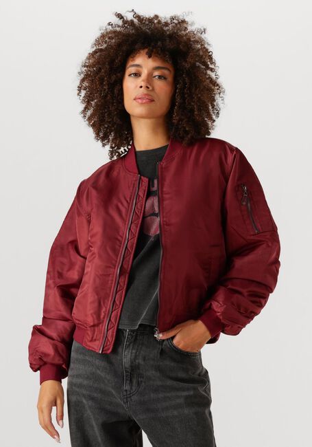 Bordeaux CO'COUTURE Jack LIBBY BOMBER JACKET - large