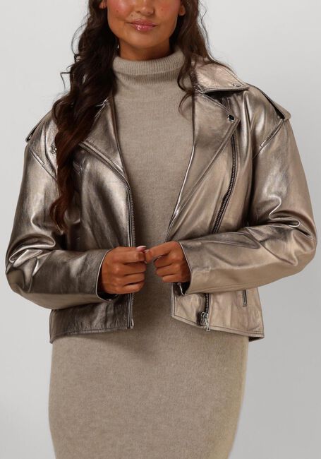 Gouden IBANA Leren jas JIOYA - large