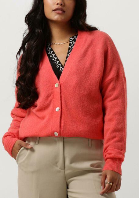 Koraal SUMMUM Vest CARDIGAN SPRING WOOL ELASTANE BLEND KNIT - large