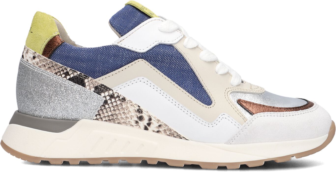 PiediNudi Lage Sneakers Dames Selva 17.09, Maat: 40, Materiaal: Leer, Kleur: Zilver