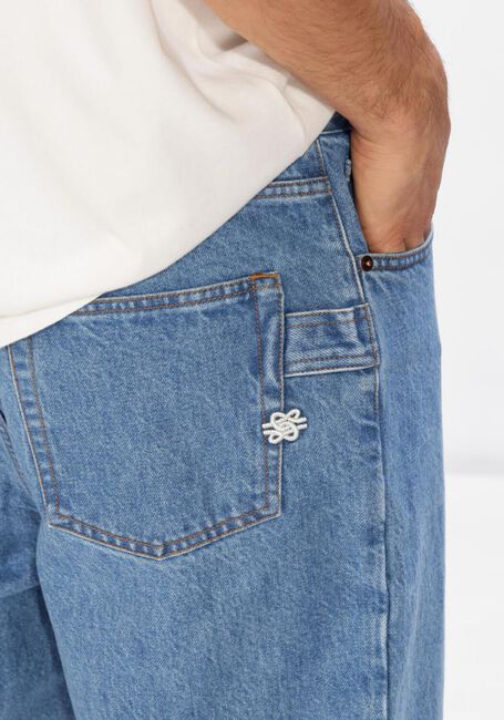 Blauwe FILLING PIECES Straight leg jeans DENIM PANTS WASHED - large