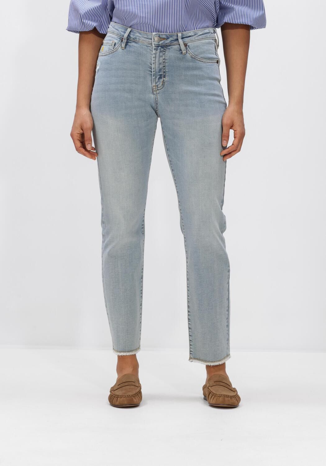 Janice Slim Fit Jeans Dames Cooper, Maat: 31, Kleur: Lichtblauw afbeelding 1