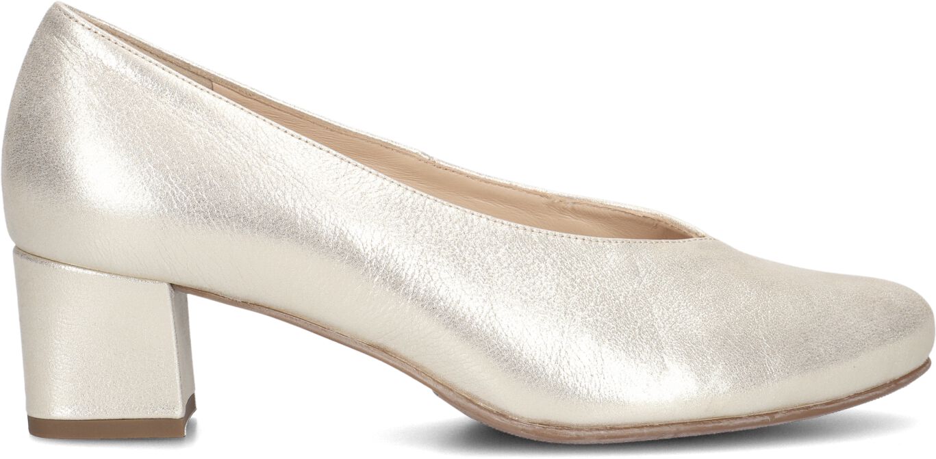 Hassia Pumps Dames 304938 Florence, Maat: 37,5, Materiaal: Leer, Kleur: Goud