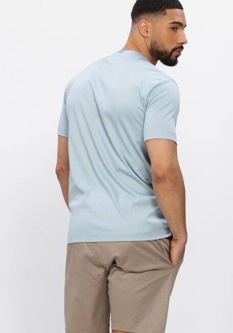 Lichtblauwe VALENZA T-shirt INTERLOCK SUPIMA T-SHIRT - large