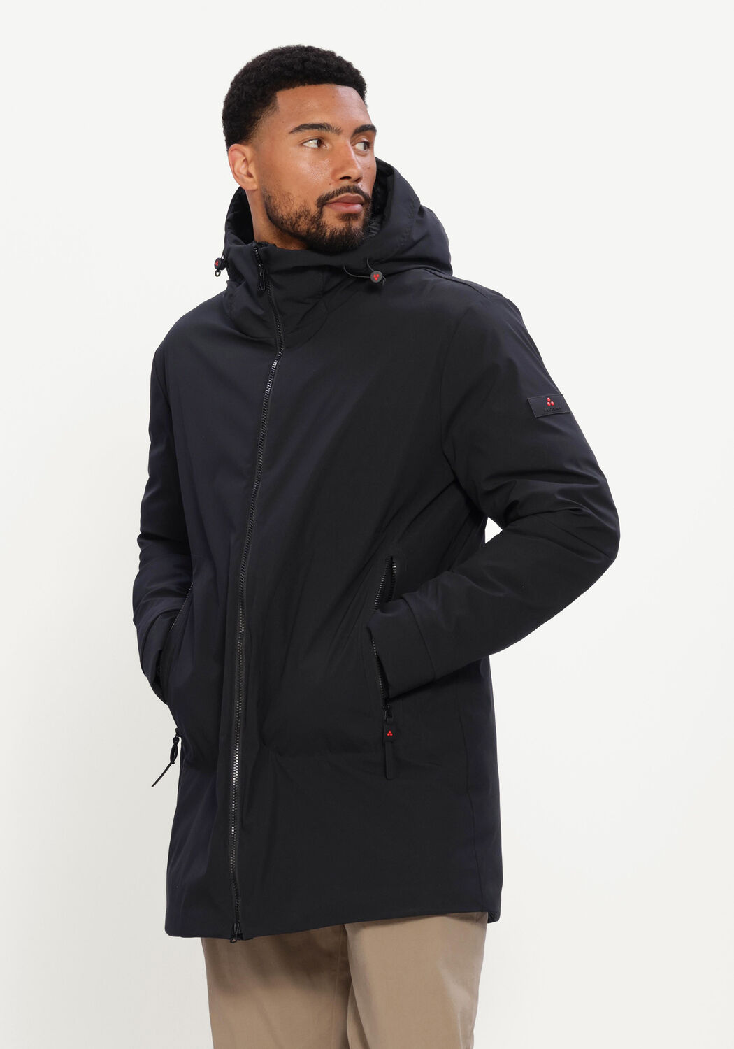 Zwarte PEUTEREY Parka's METIDE SRTR GRS 02 - large
