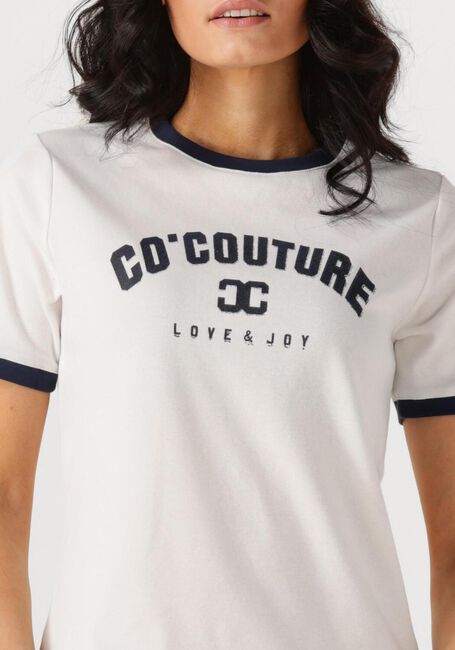 Donkerblauwe CO'COUTURE T-shirt EDGE TEE - large
