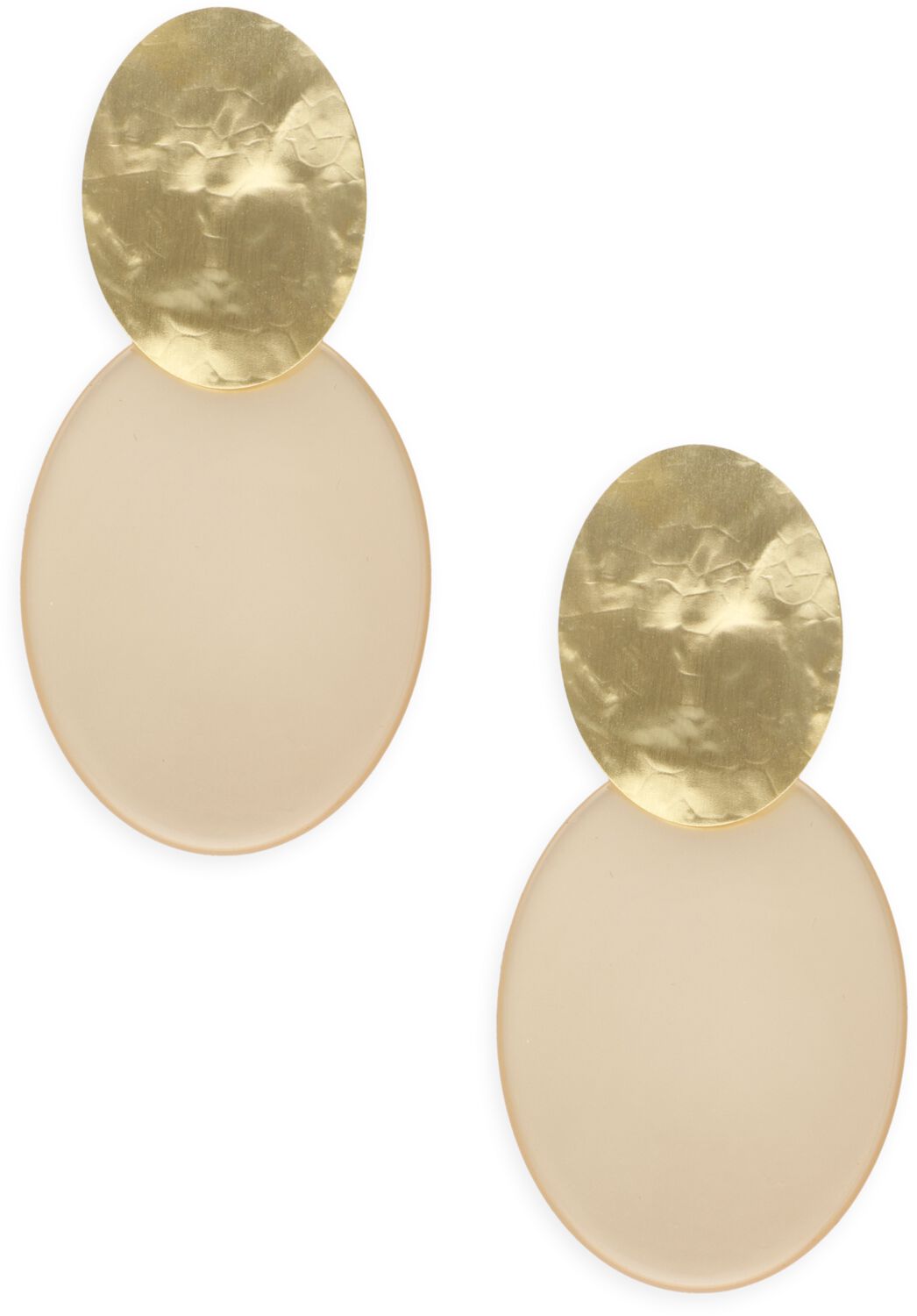 LOTT. gioielli Sieraad
Dames Ce Re Closed Oval S, Kleur: Beige afbeelding 1