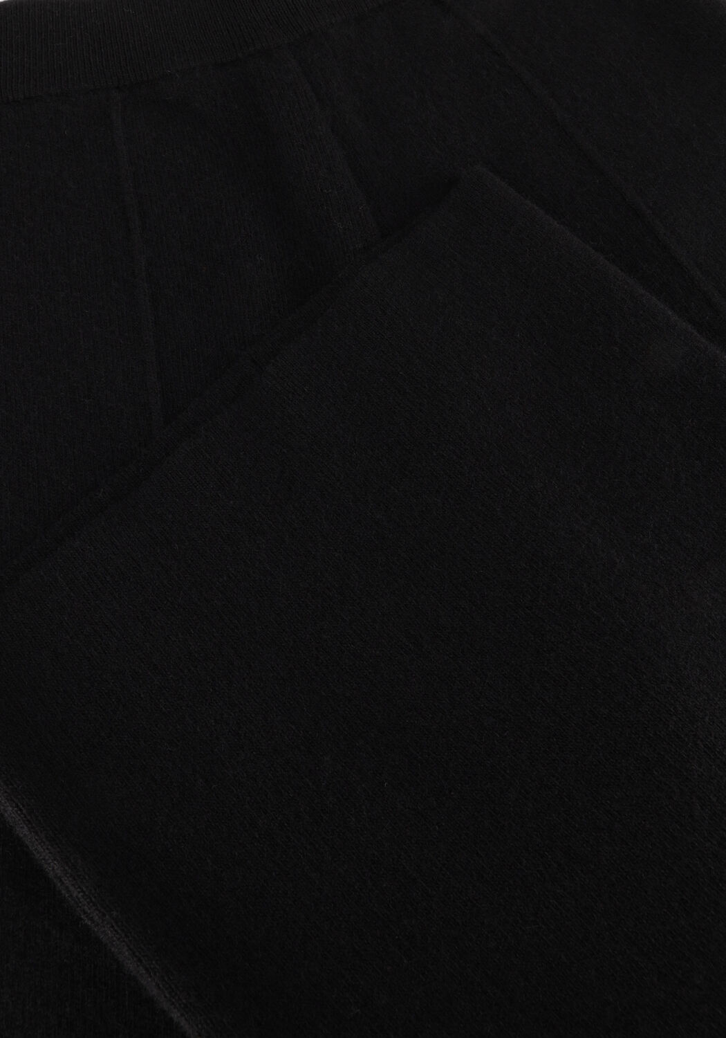 Zwarte RESORT FINEST Pantalon KNITTED PANTS - large