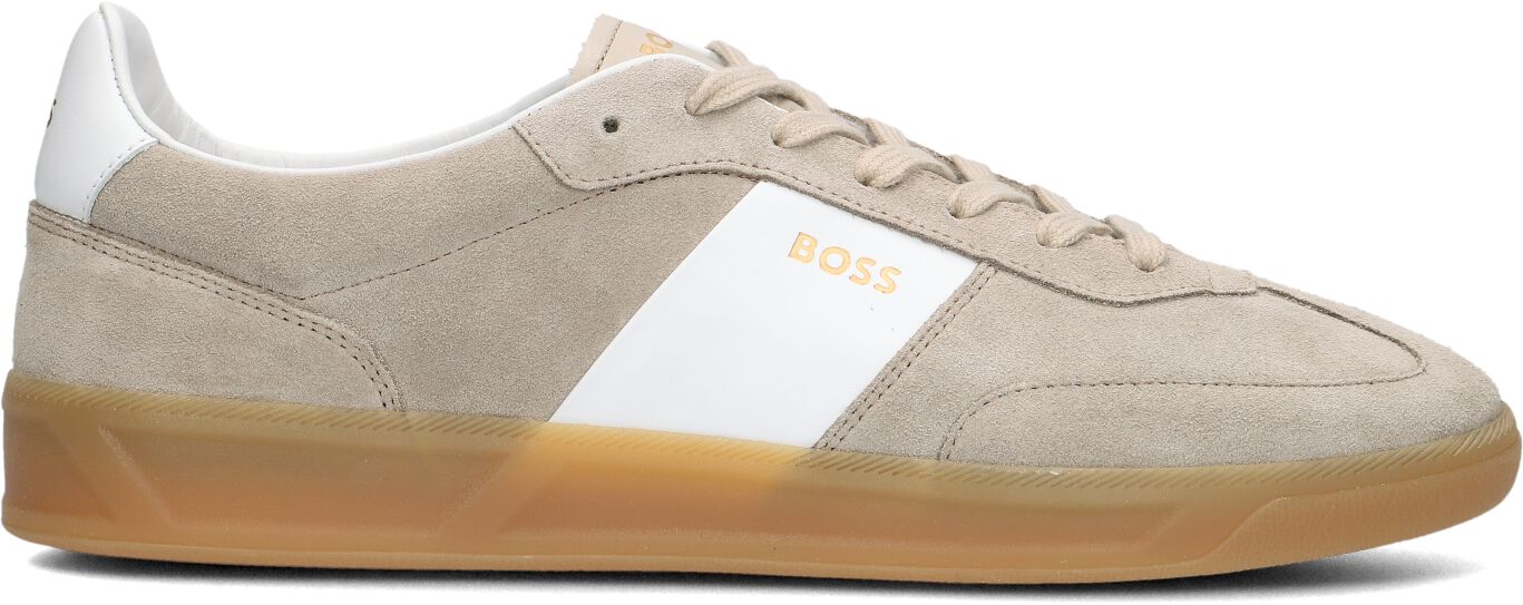 Boss Lage Sneakers Heren Brandon_tenn, Maat: 40, Materiaal: Suède, Kleur: Beige