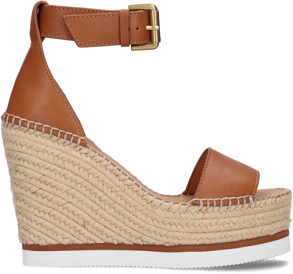 See By Chloé Sandalen
Dames Glyn High, Maat: 40, Materiaal: Leer, Kleur: Cognac