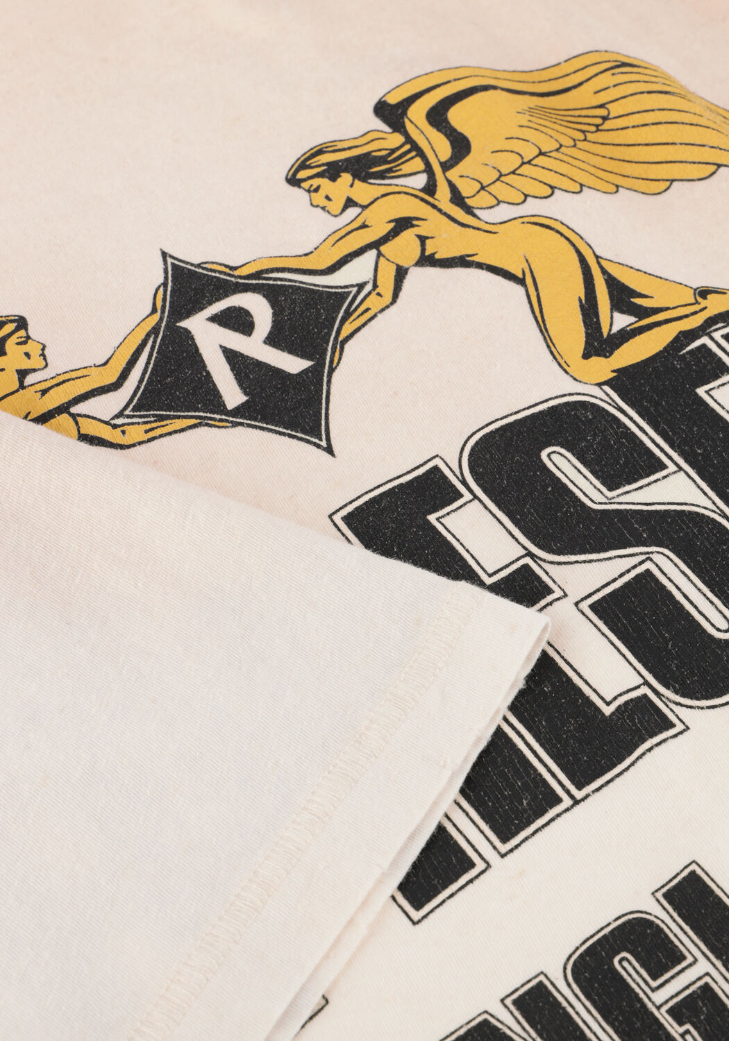 Gebroken wit REPRESENT Polo ANGEL BORDER T SHIRT - large