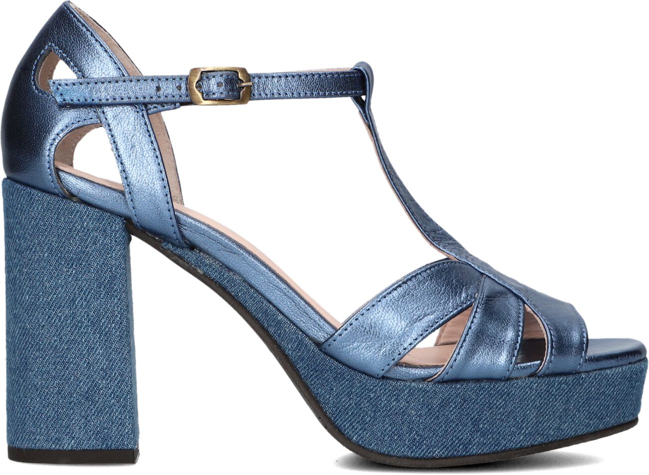 Lina Locchi Sandalen
Dames L1274, Maat: 39, Materiaal: Textiel, Kleur: Blauw