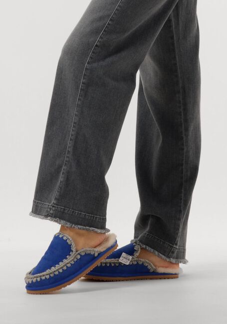Blauwe MOU Pantoffels SLIPPER FULL ESKIMO STITCH Blauwe MOU Pantoffels SLIPPER FULL ESKIMO STITCH - large