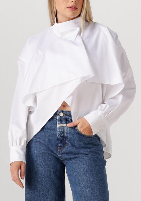 Witte MARGAUX LONNBERG Blouses BIRD CHEMISE - large