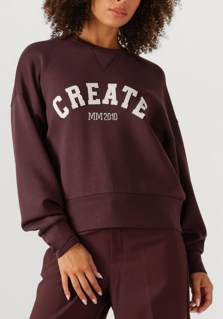 Bordeaux MOS MOSH Trui MMCELLI O-LS SWEATSHIRT - large