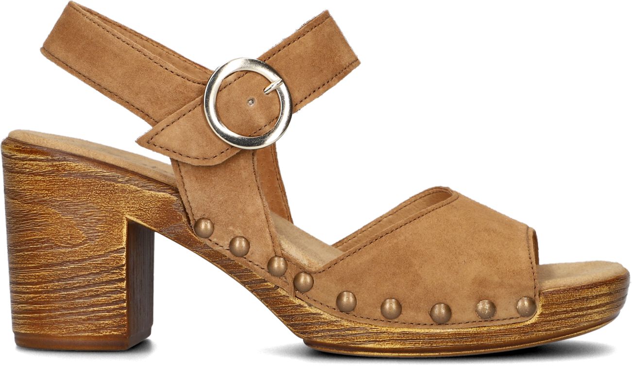 Gabor Sandalen
Dames 753.1, Maat: 40,5, Materiaal: Suède, Kleur: Cognac