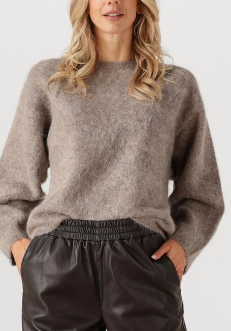 Taupe KNIT-TED Trui AMALIA - large