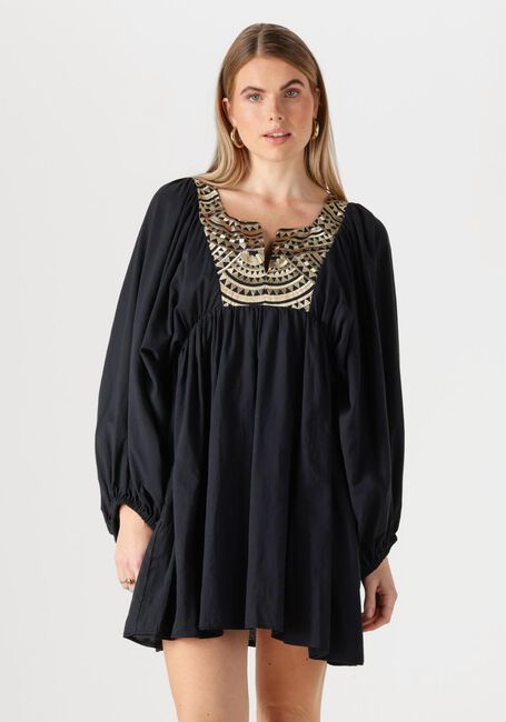 Zwarte GREEK ARCHAIC KORI Mini jurk 330432 - large