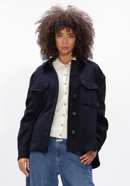 Donkerblauwe CLOSED  SHACKET - large