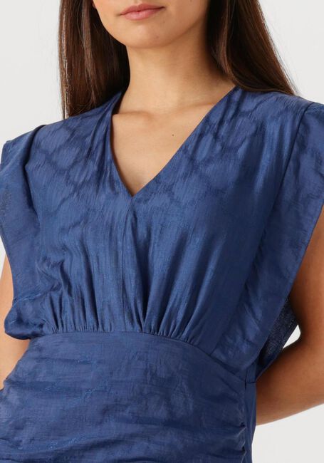Donkerblauwe SUNCOO Mini jurk CYANA - large