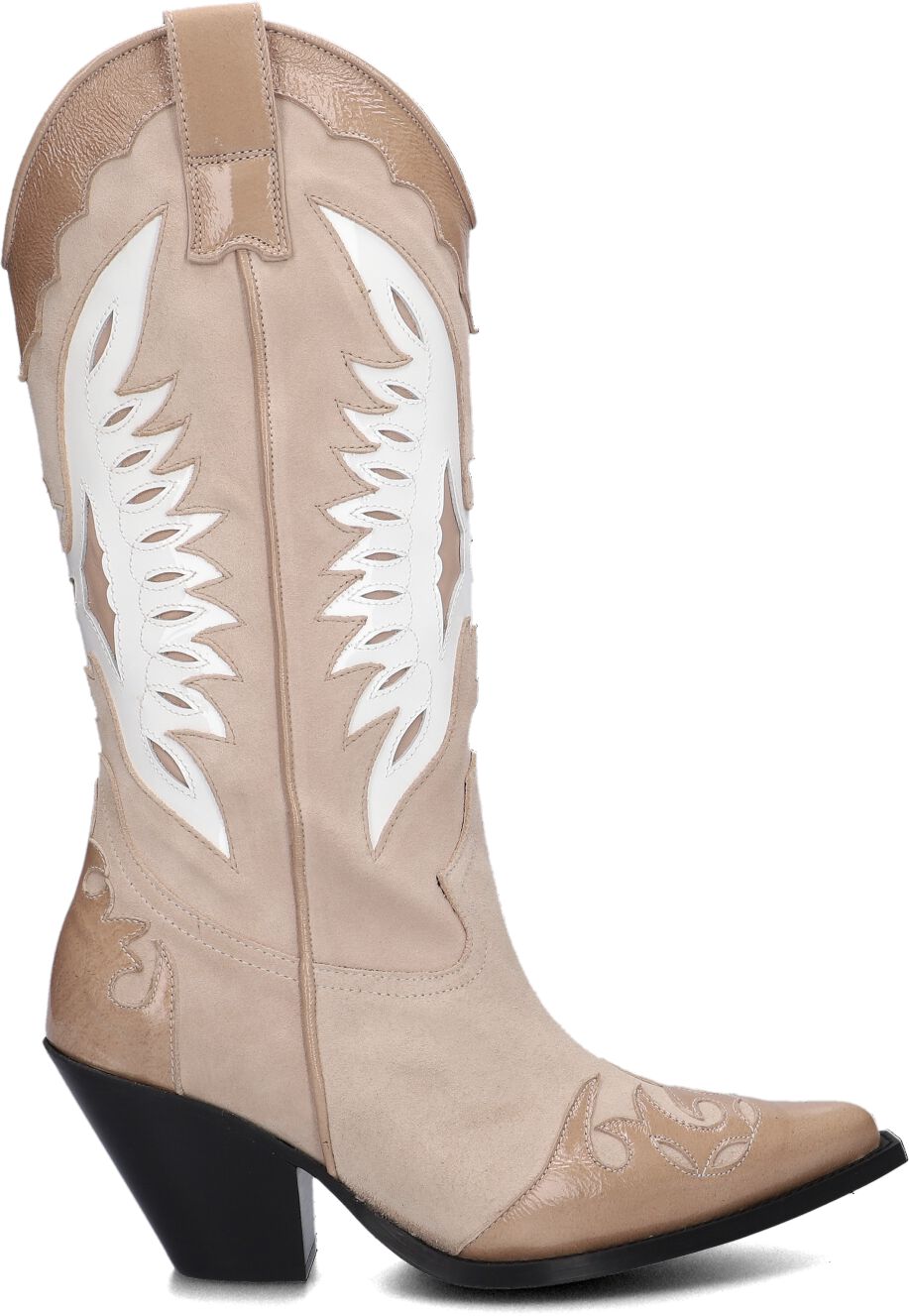 Toral Cowboylaarzen Dames Far, Maat: 40, Materiaal: Suède, Kleur: Beige