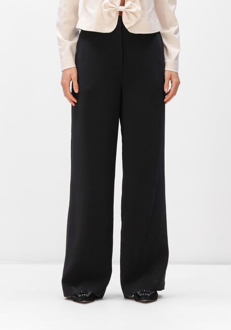 Zwarte DANTE6 Wijde broek ALAIN TAILORED PANTS - large