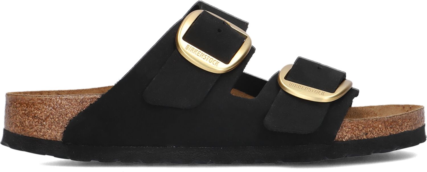 Birkenstock Slippers
Dames Arizona Big Buckle, Maat: 41, Materiaal: Nubuck, Kleur: Zwart