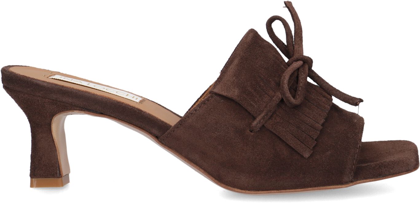 Lina Locchi Slingbacks Dames Az150, Maat: 41, Materiaal: Suède, Kleur: Bruin afbeelding 1