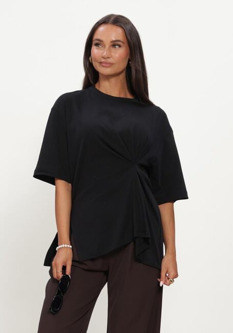 Zwarte CO'COUTURE Tops & T-shirts MEDAXCC ASYM TEE - large