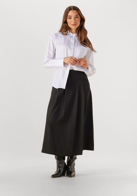 Zwarte CO'COUTURE Midirok LUNA POCKET PLEAT SKIRT - large