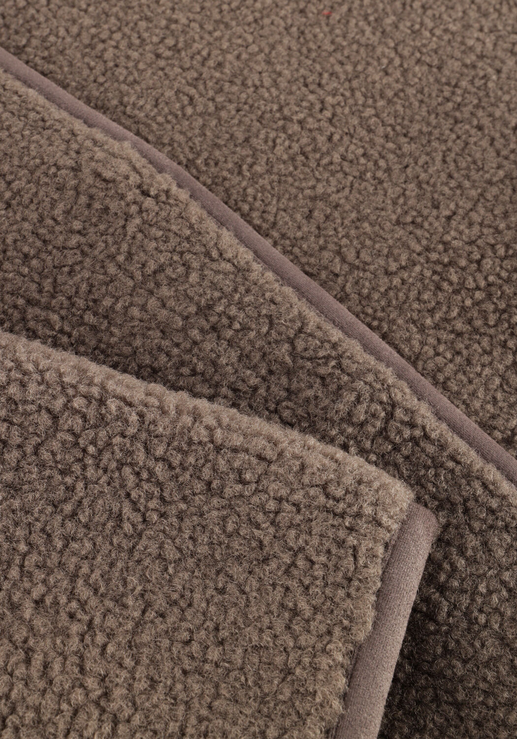 Taupe KNIT-TED Teddy jas JOKO - large