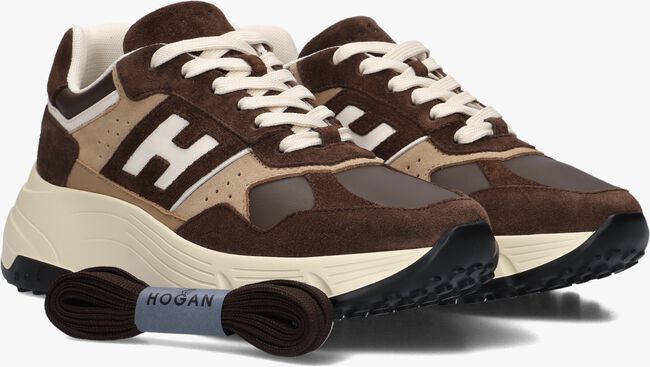 Bruine HOGAN Lage sneakers H669 ALLACCIATO H Bruine HOGAN Lage sneakers H669 ALLACCIATO H - large