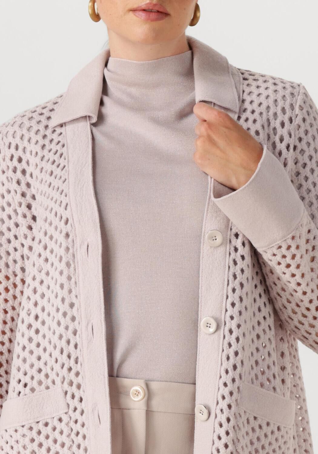 Creme MARC CAIN COLLECTION Vest ZC 39.03 M17 - large