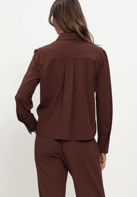 Bruine LUISA CERANO Blouses HEMDBLUSE AUS PUNTO-MILANO - large
