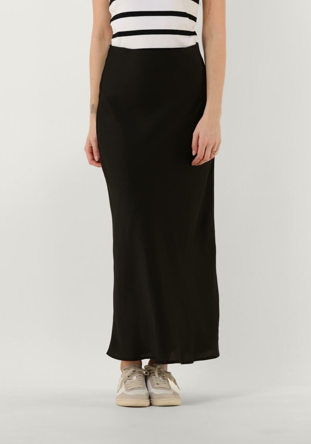 Bruuns Bazaar Midirok Dames Joanelle Skirt, Maat: 36, Kleur: Zwart