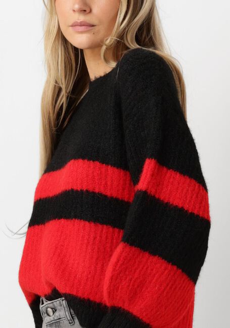 Zwarte CO'COUTURE Trui CORALEE BLOK RIB KNIT - large