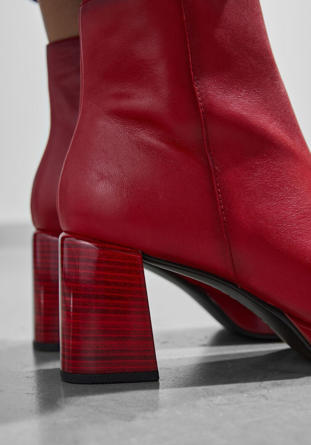 Rode HISPANITAS Enkellaarsjes HI243674 - large